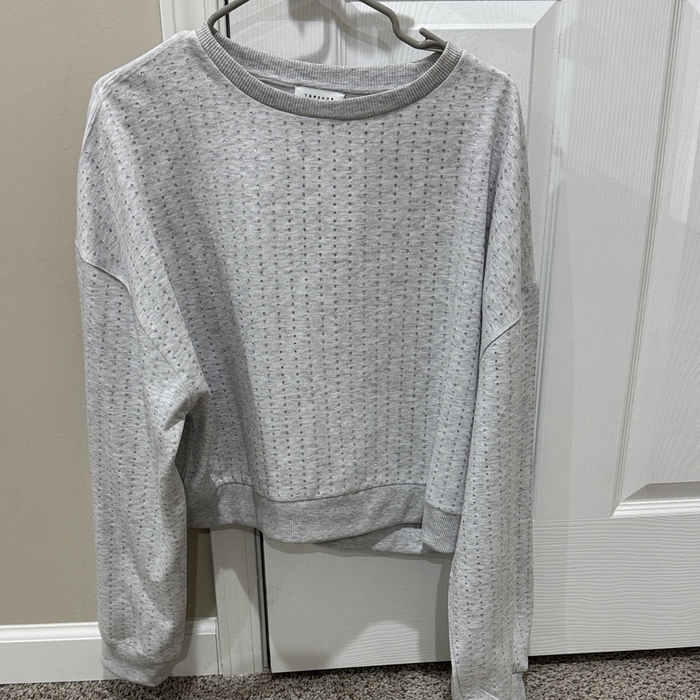 Rhinestone sweatshirt